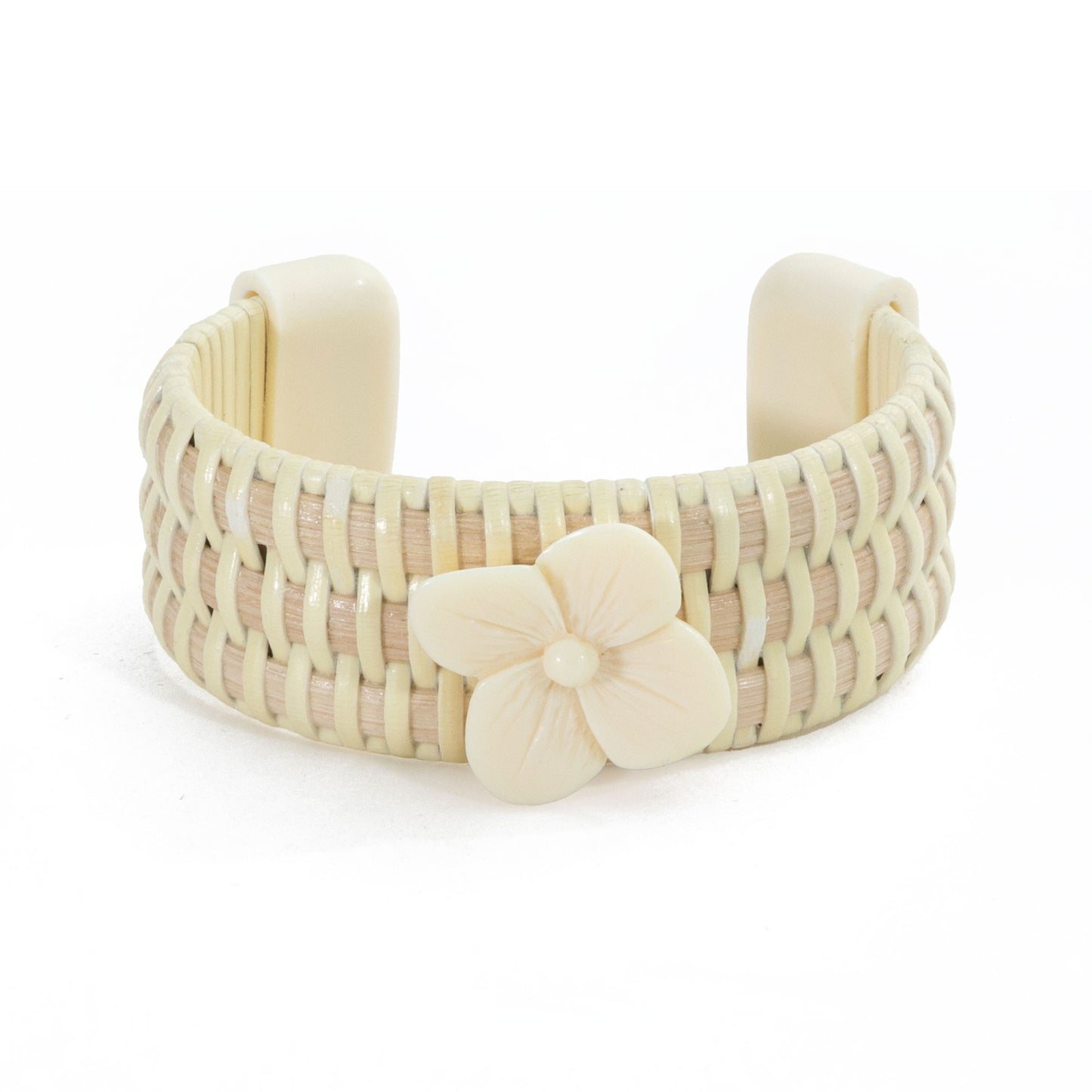 The Florence Cuff - Cream/Hydrangea