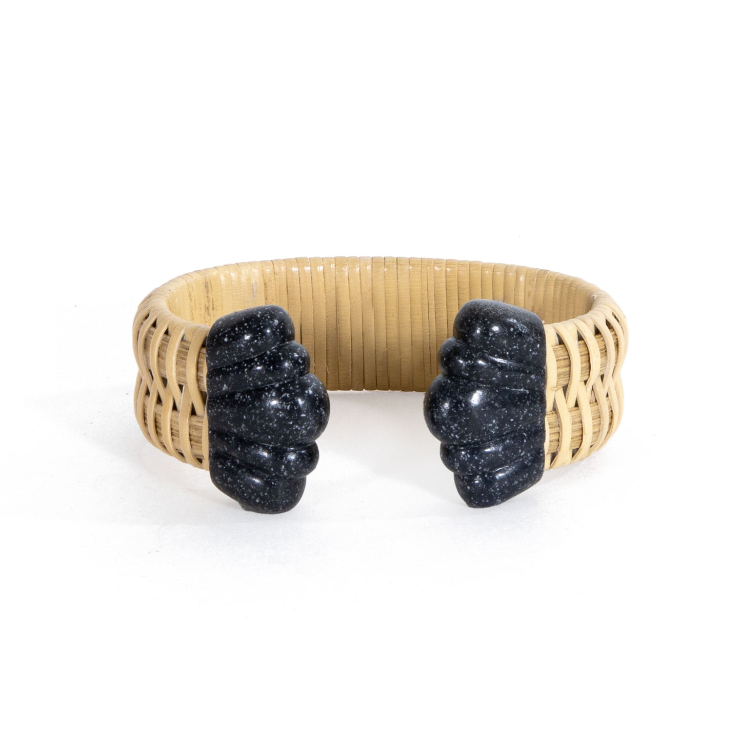The Ellery Cuff - Natural/Charcoal