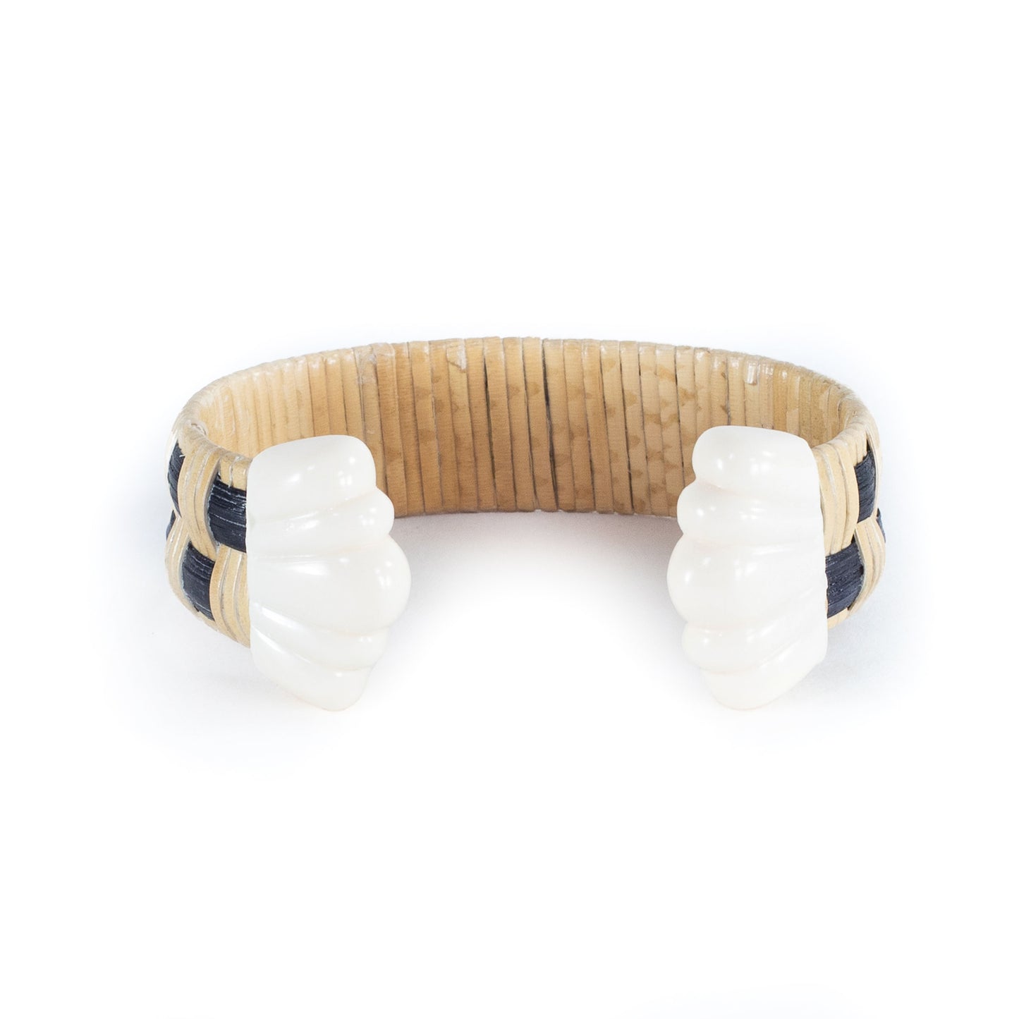 The Ellery Cuff - Navy/Natural/White