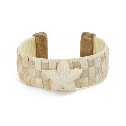 The Florence Cuff - Starfish/Oak