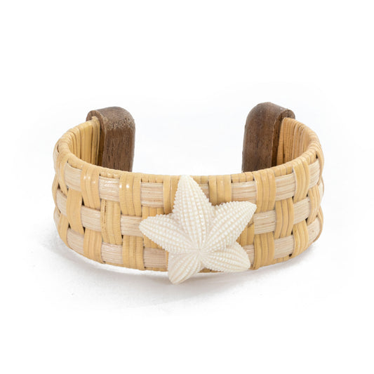 The Florence Cuff - Starfish/Walnut