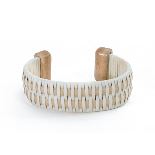 The Bay Bracelet - White/Oak