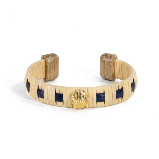 The Eden Cuff - Gold Scallop