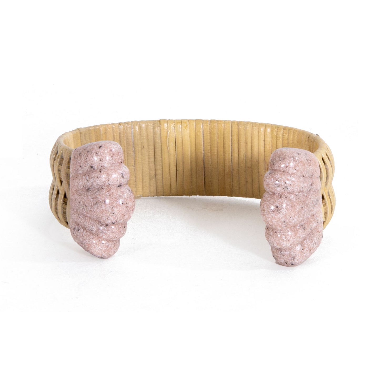 The Ellery Cuff - Dark Natural/Pink