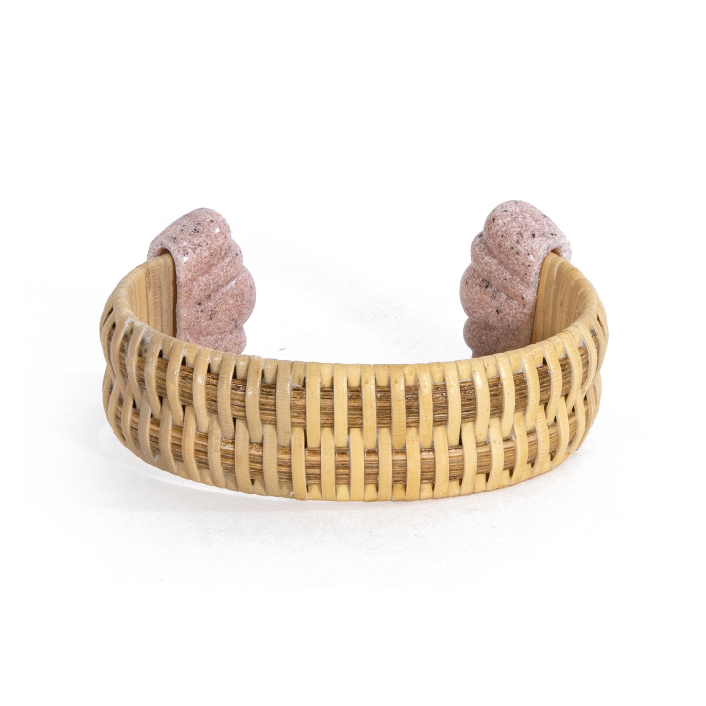 The Ellery Cuff - Dark Natural/Pink