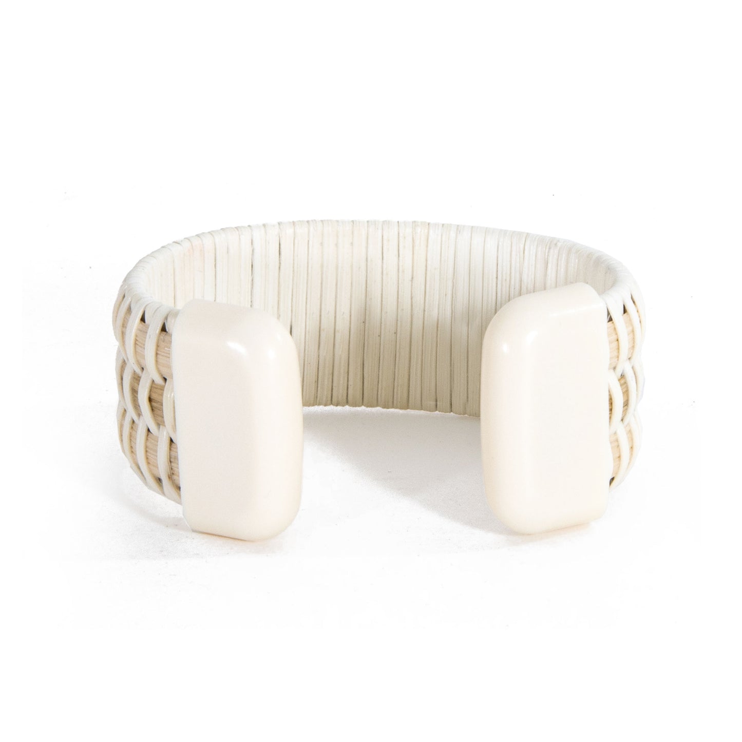 The Florence Cuff - White/Natural