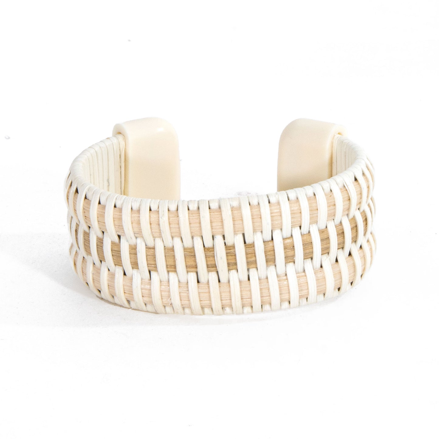 The Florence Cuff - White/Natural