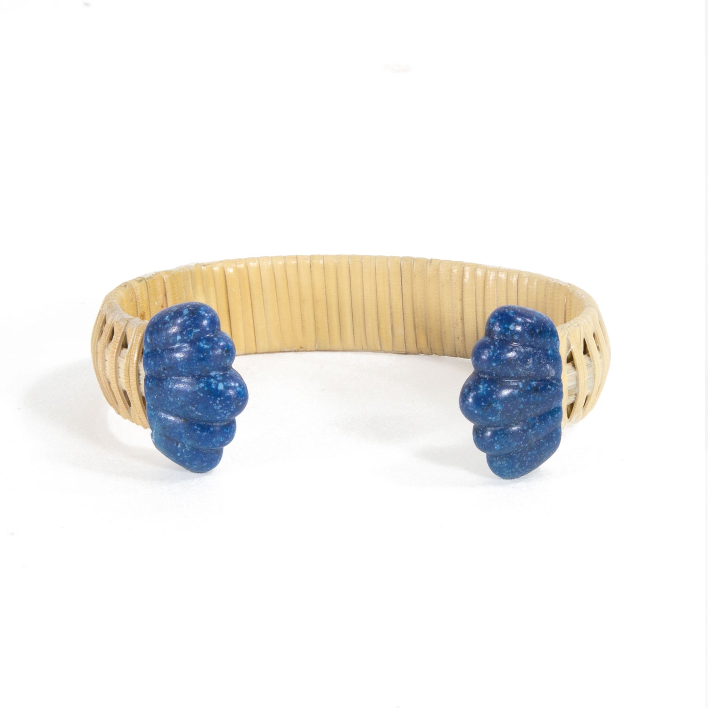 The Jane Bracelet - Natural/Blue