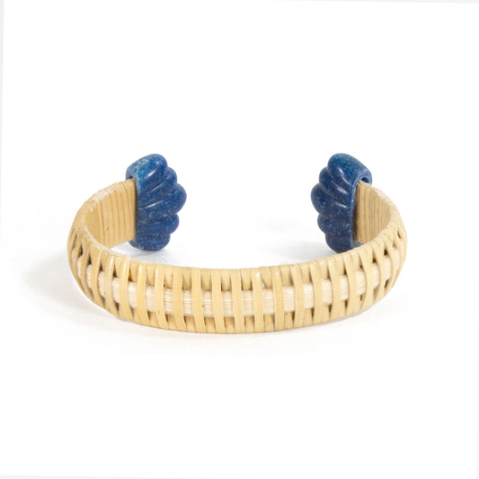 The Jane Bracelet - Natural/Blue