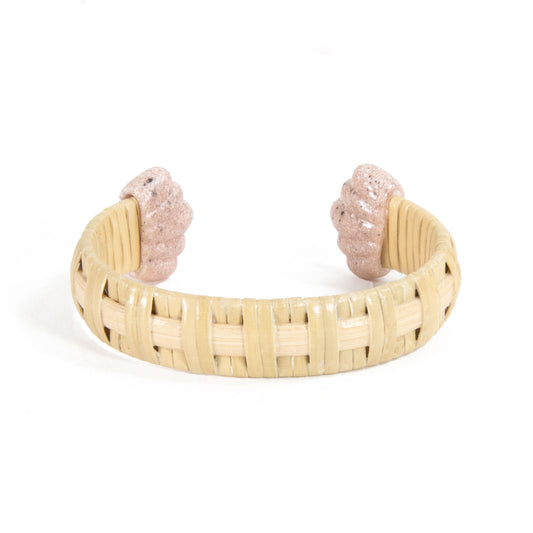 The Jane Bracelet - Natural/Pink