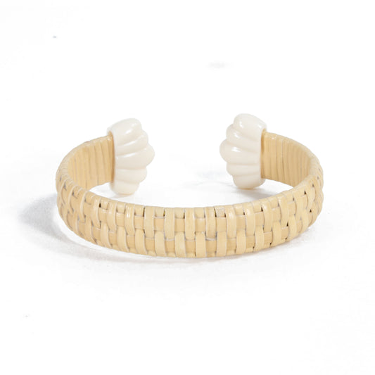 The Jane Bracelet - Natural/White