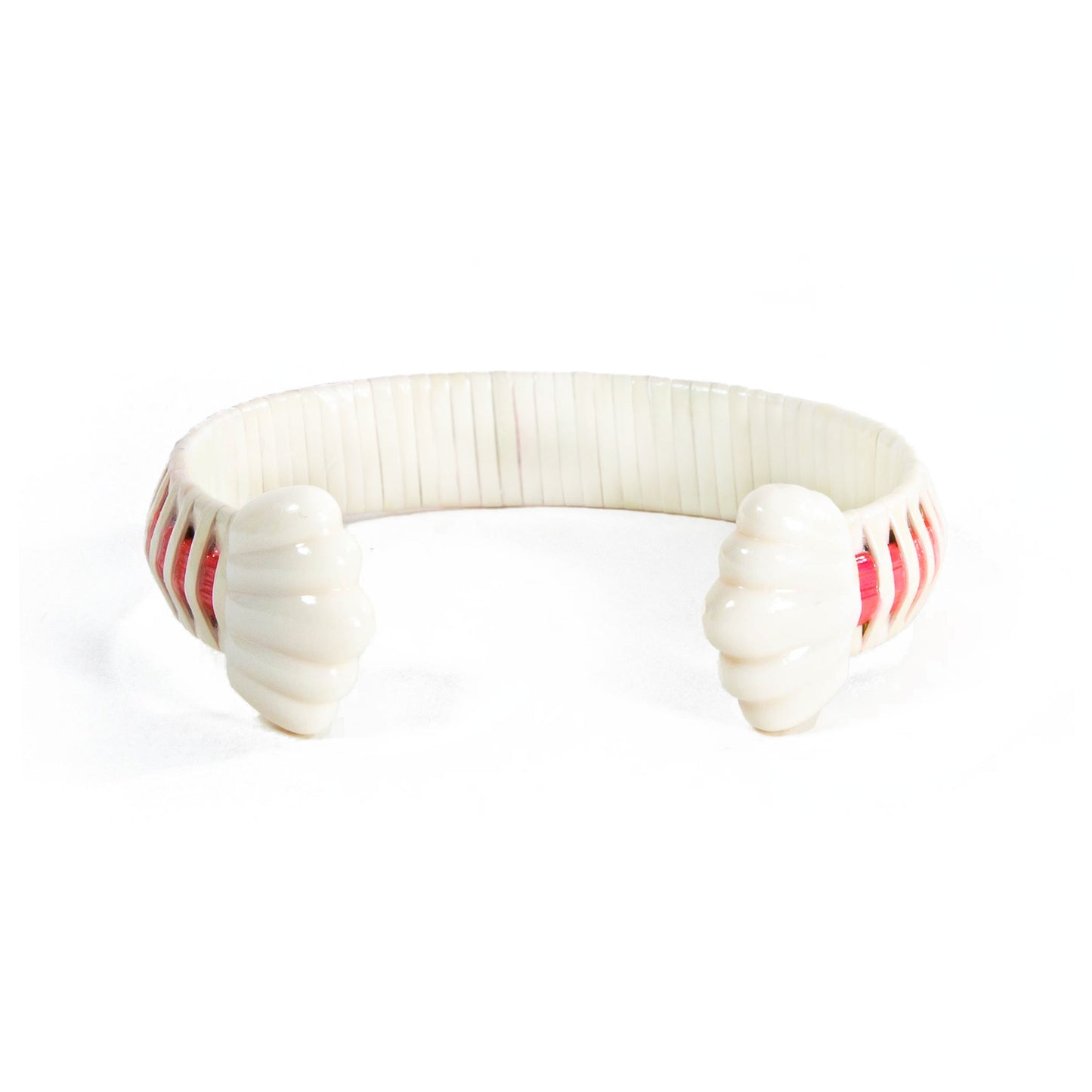 The Jane Bracelet - White/Pink