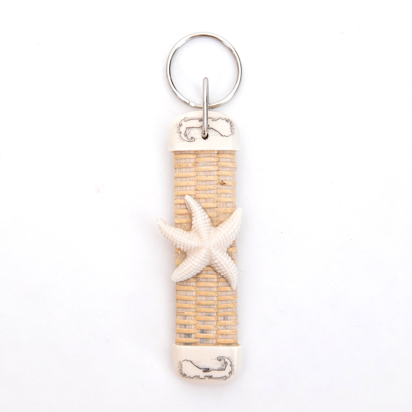 Nantucket Basket Keychain